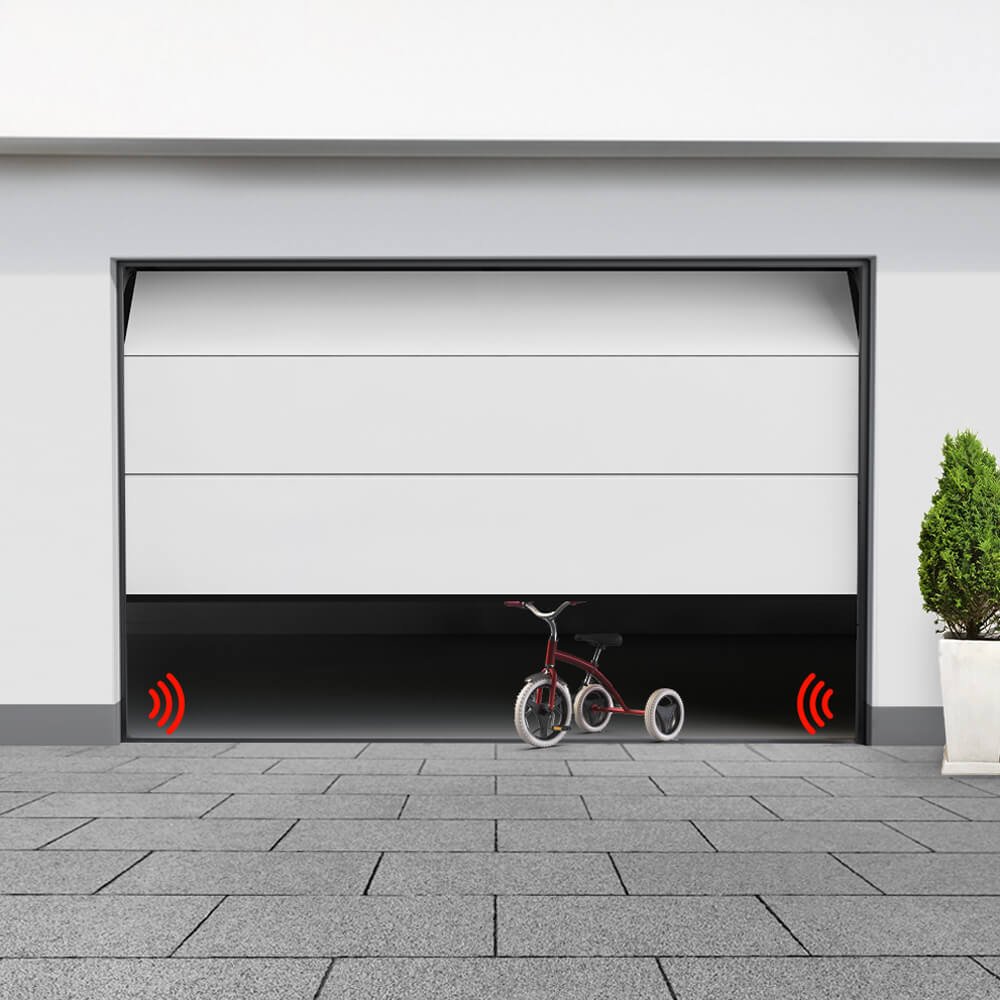 porte de garage cellules photoelectriques