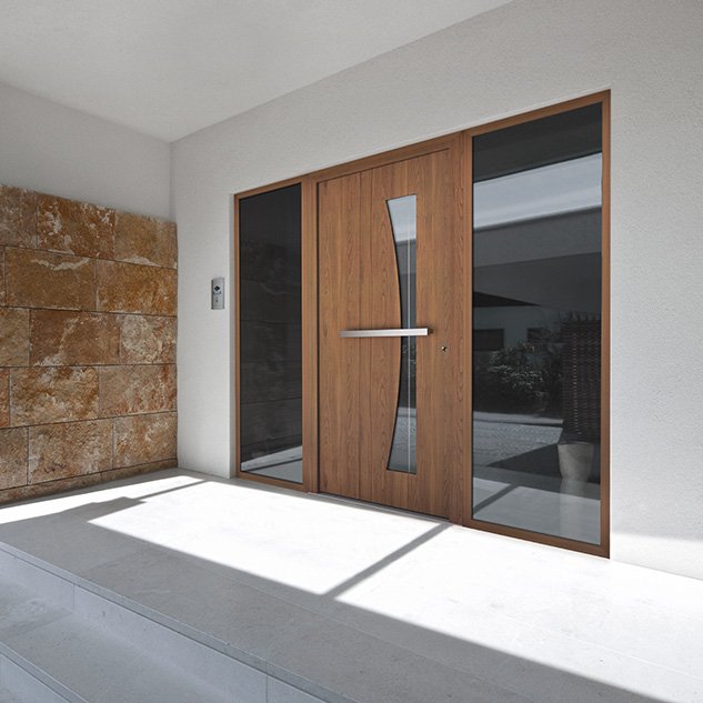 Porte d'entrée Blindée porte entree alu at525 amb